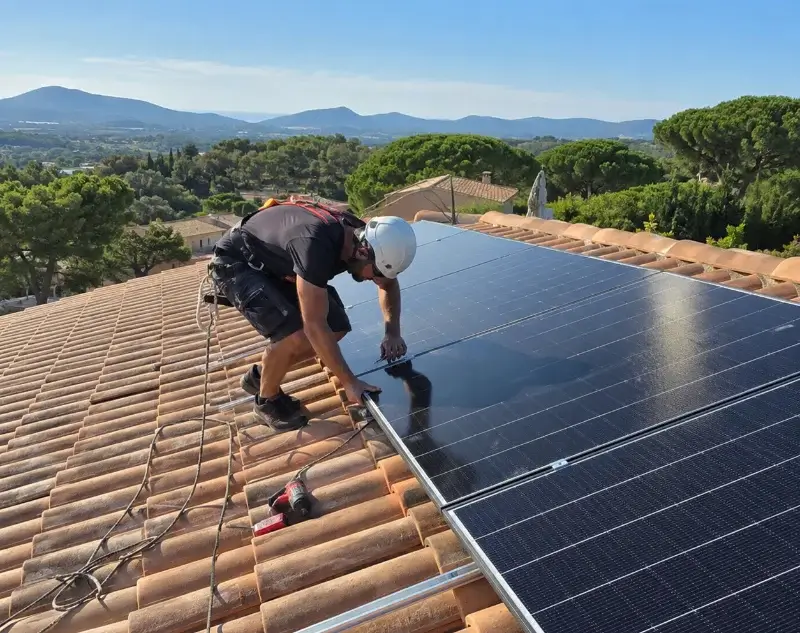 Installateur panneaux solaires Saint-Polycarpe — pose photovoltaïque sur toiture