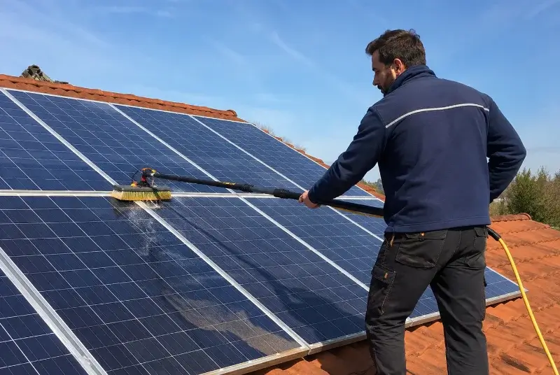 Nettoyage et entretien de panneaux solaires à Saint-Polycarpe