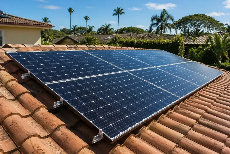 Installation de panneaux solaires à Saint-Polycarpe